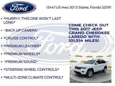 2017 Jeep Grand Cherokee Laredo
