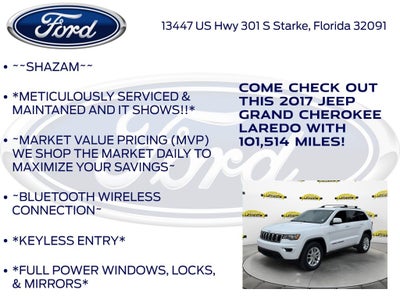 2017 Jeep Grand Cherokee Laredo
