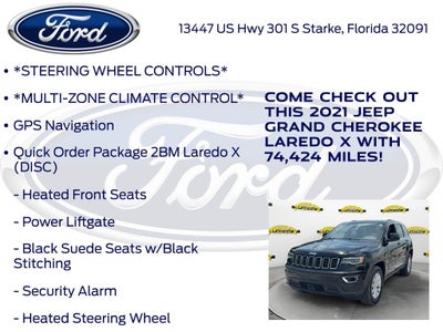 2021 Jeep Grand Cherokee Laredo X