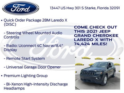 2021 Jeep Grand Cherokee Laredo X