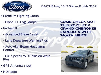 2021 Jeep Grand Cherokee Laredo X