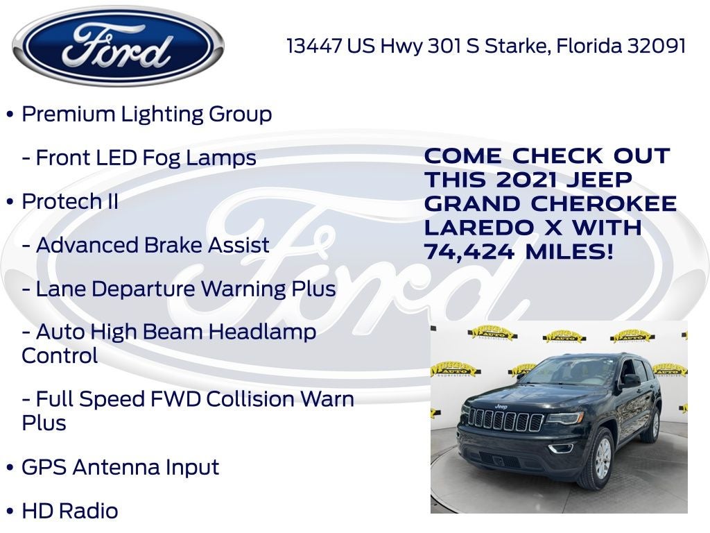 2021 Jeep Grand Cherokee Laredo X