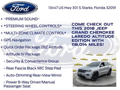 2018 Jeep Grand Cherokee Altitude