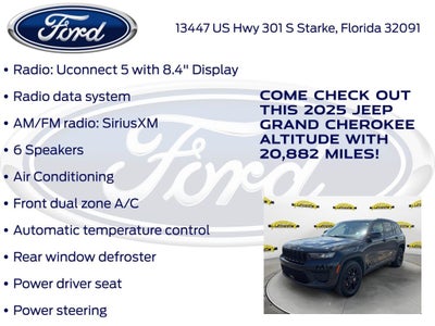 2025 Jeep Grand Cherokee Altitude