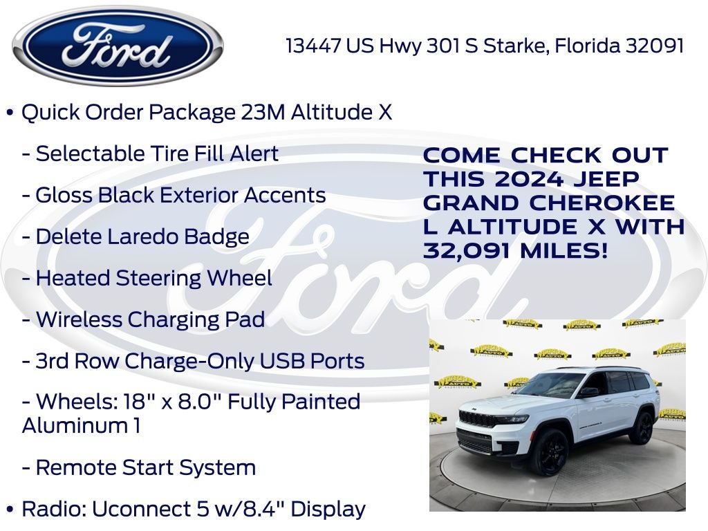 2024 Jeep Grand Cherokee L Altitude X