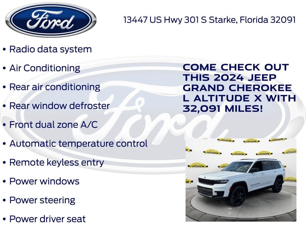 2024 Jeep Grand Cherokee L Altitude X