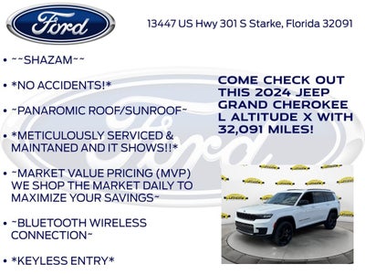 2024 Jeep Grand Cherokee L Altitude X