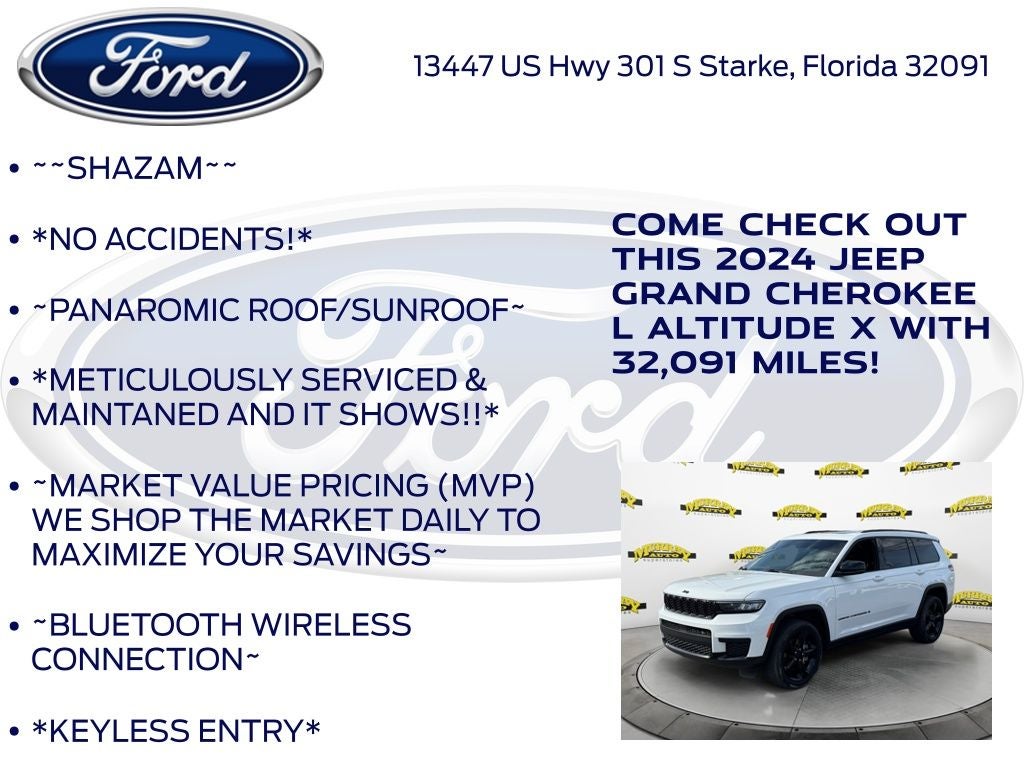 2024 Jeep Grand Cherokee L Altitude X