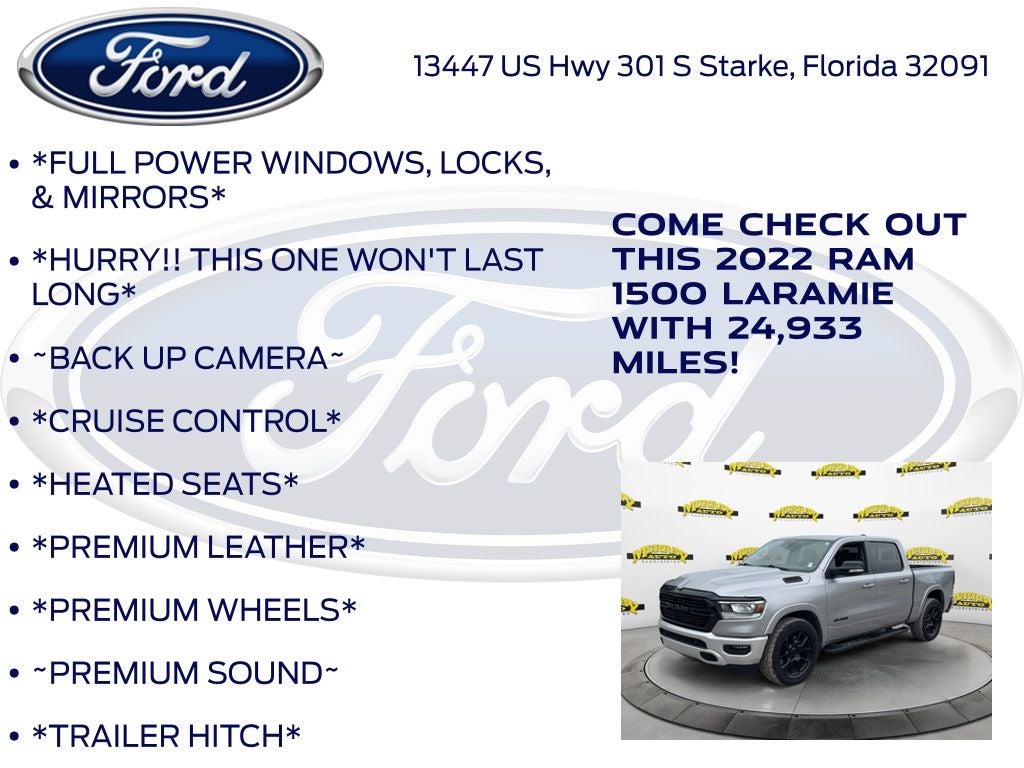 2022 RAM 1500 Laramie
