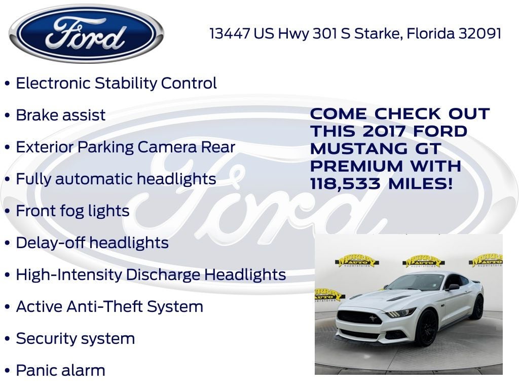 2017 Ford Mustang GT Premium