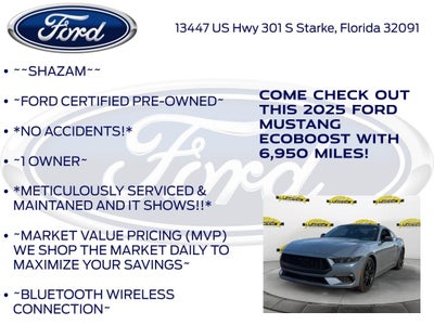 2025 Ford Mustang EcoBoost