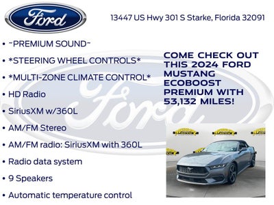 2024 Ford Mustang EcoBoost Premium
