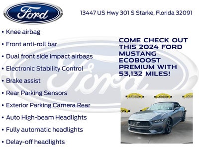 2024 Ford Mustang EcoBoost Premium