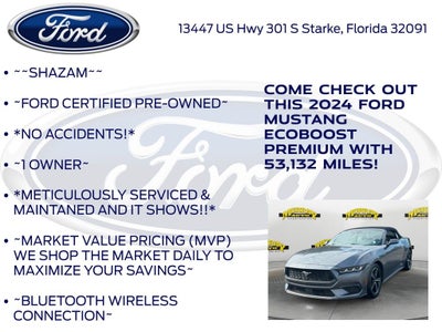 2024 Ford Mustang EcoBoost Premium