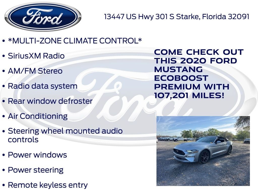 2020 Ford Mustang EcoBoost Premium