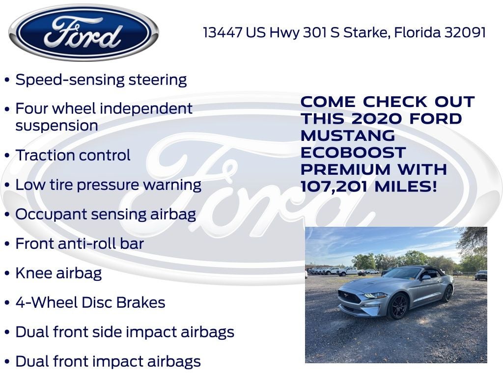 2020 Ford Mustang EcoBoost Premium