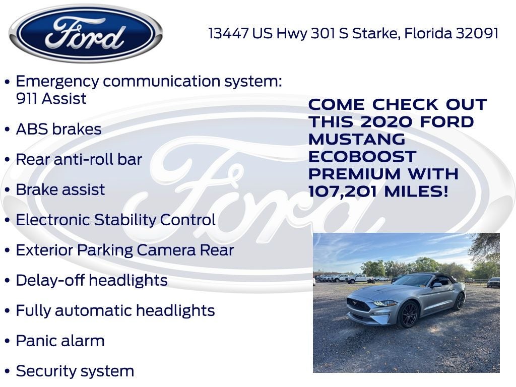 2020 Ford Mustang EcoBoost Premium