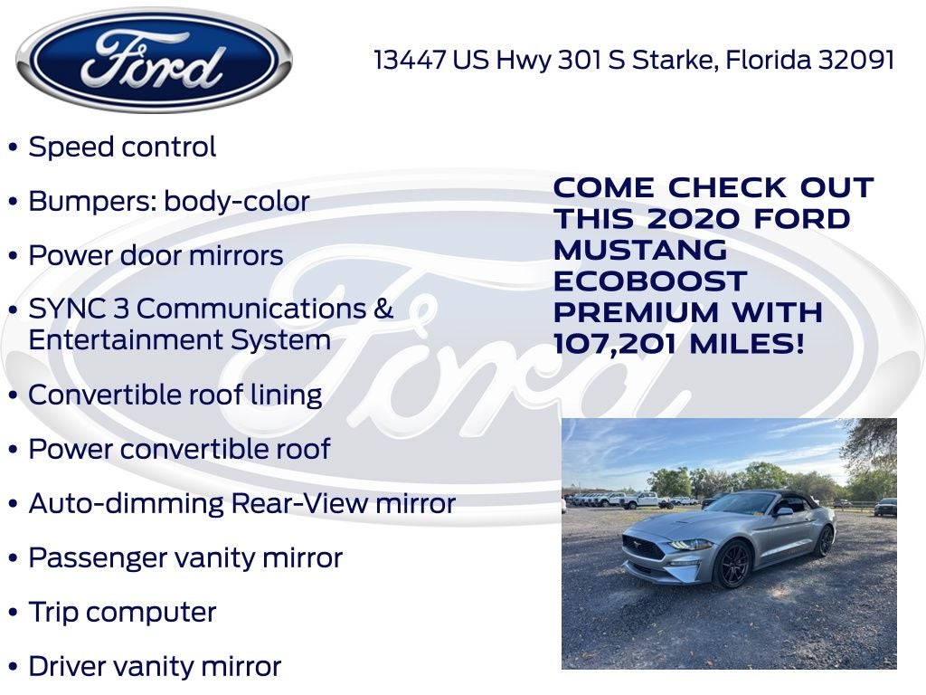 2020 Ford Mustang EcoBoost Premium