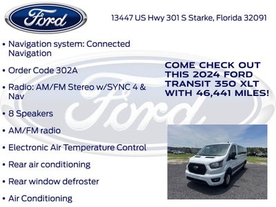 2024 Ford Transit-350 XLT