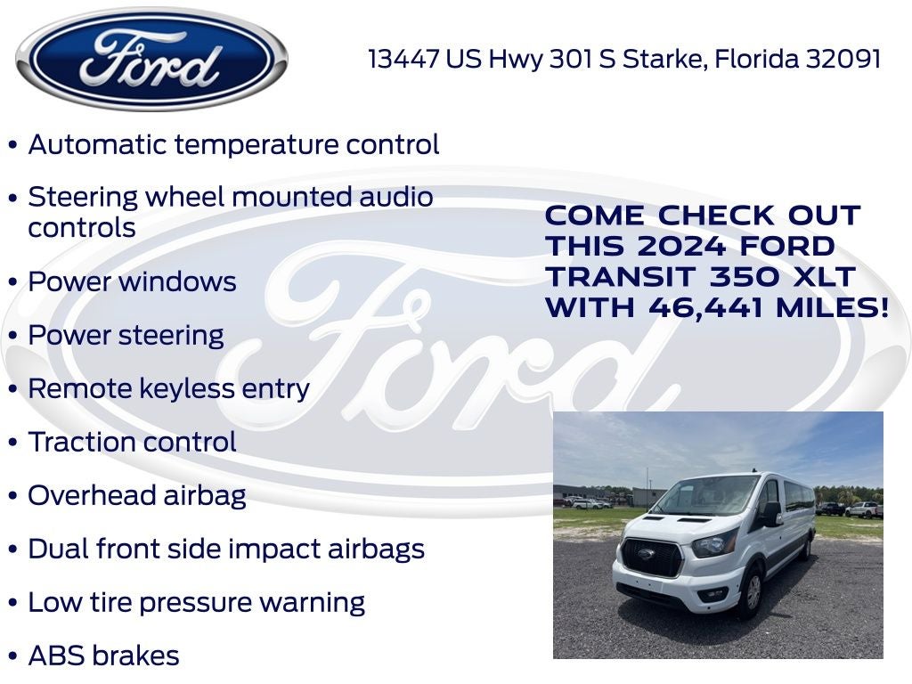 2024 Ford Transit-350 XLT