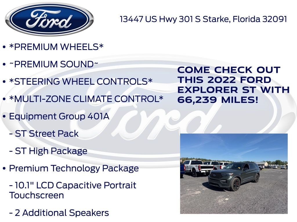 2022 Ford Explorer ST