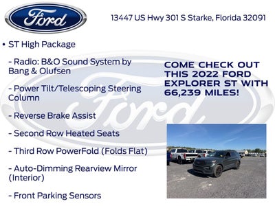 2022 Ford Explorer ST