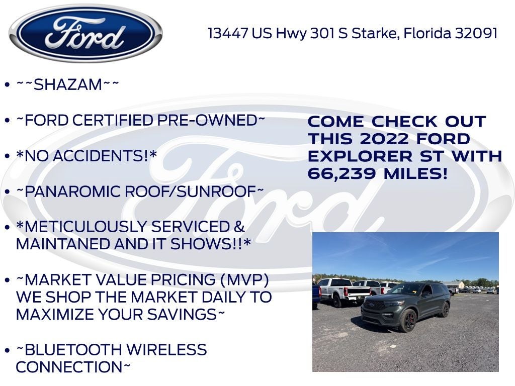 2022 Ford Explorer ST
