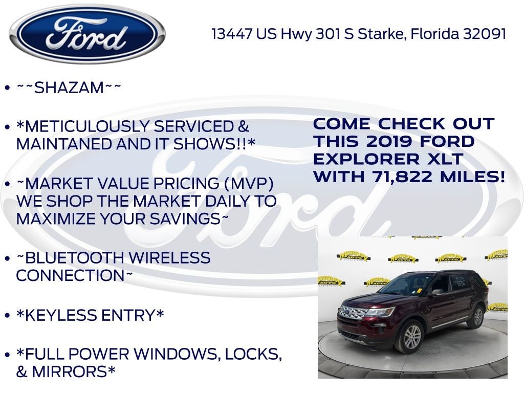 2019 Ford Explorer XLT