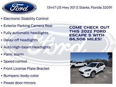 2022 Ford Escape S