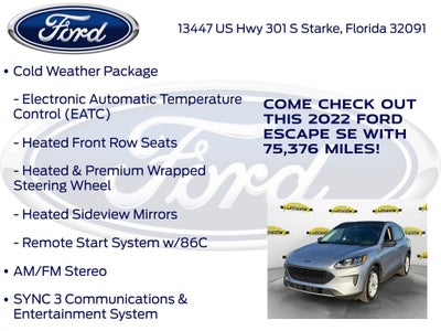 2022 Ford Escape SE