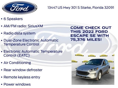 2022 Ford Escape SE