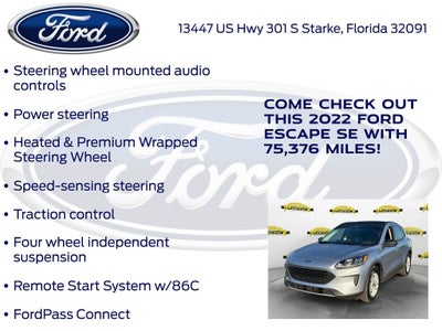 2022 Ford Escape SE