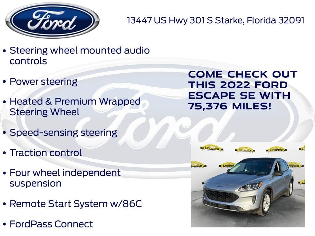 2022 Ford Escape SE