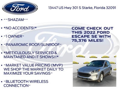 2022 Ford Escape SE