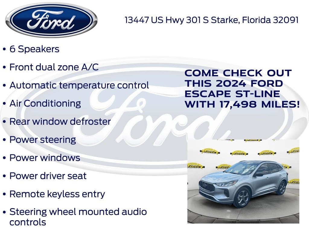 2024 Ford Escape ST-Line