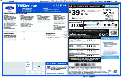 2025 Ford Escape Hybrid ST-Line