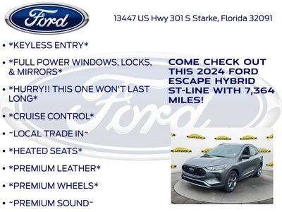 2024 Ford Escape Hybrid ST-Line