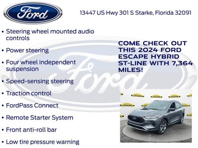 2024 Ford Escape Hybrid ST-Line