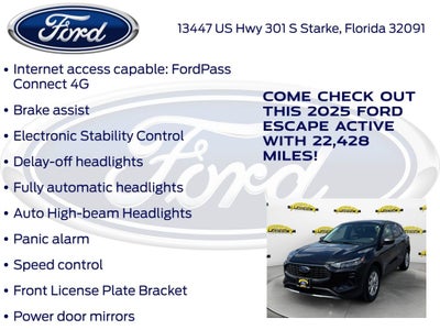 2025 Ford Escape Active