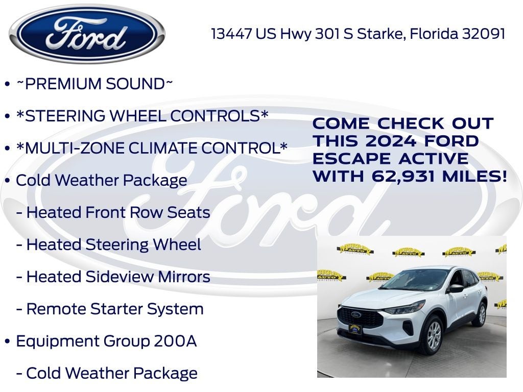 2024 Ford Escape Active