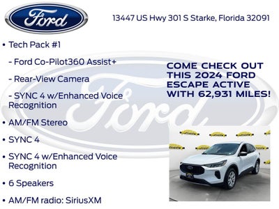 2024 Ford Escape Active