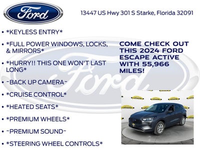 2024 Ford Escape Active