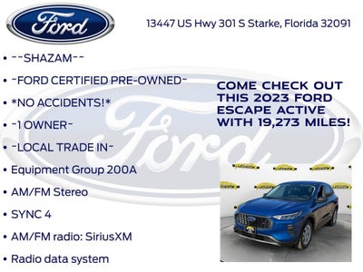 2023 Ford Escape Active