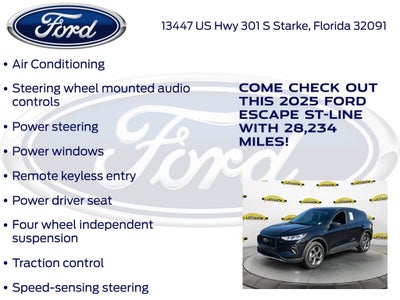 2025 Ford Escape ST-Line