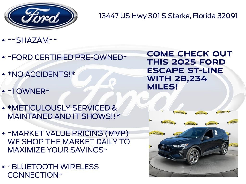 2025 Ford Escape ST-Line