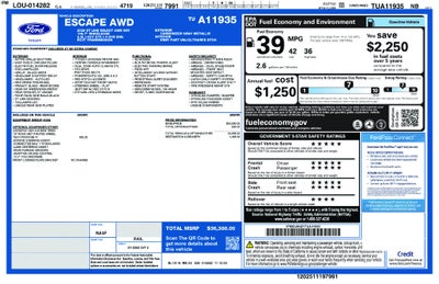 2026 Ford Escape Hybrid ST-Line Select