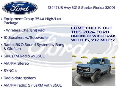 2024 Ford Bronco Wildtrak