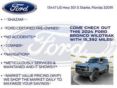 2024 Ford Bronco Wildtrak