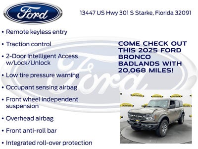 2025 Ford Bronco Badlands