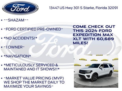 2024 Ford Expedition Max XLT